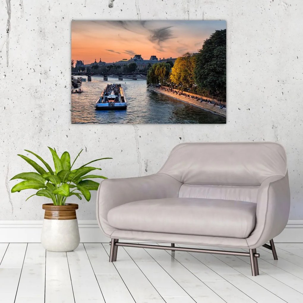 Tablou - gondole italiene (90x60 cm)