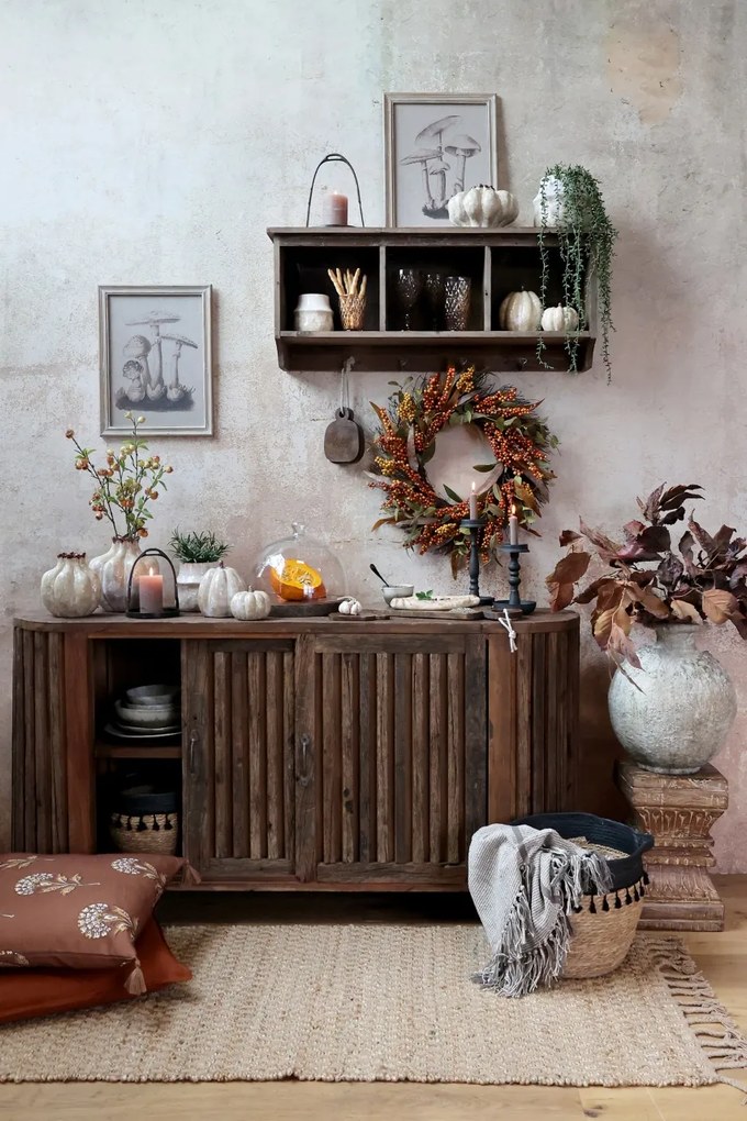 Ghiveci crem din ceramica, H13/D14 cm Rennes
