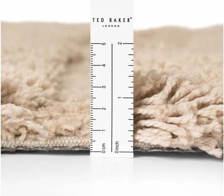 Covor bej țesut manual rotund ø 160 cm Lambeth Jasper – Ted Baker