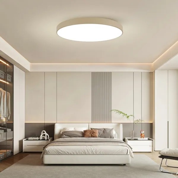 Brilagi-LED Plafonieră POOL LED/128W/230V 3000/4500/6000K Ø 100 cm bej