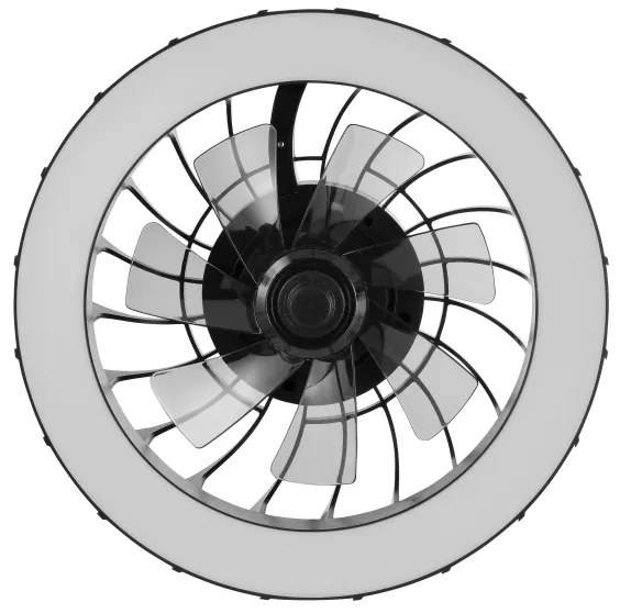 Ventilator LED RGBW de tavan cu lumină Brilliant FANORA LED/30W/230V + telecomandă