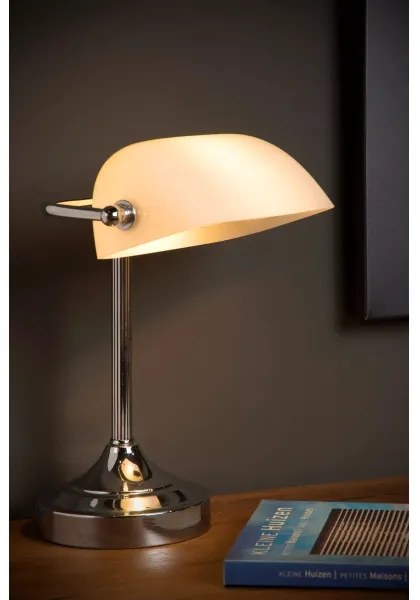 Lucide 17504/01/11 - Lampa de masa BANKER 1xE14/40W/230V