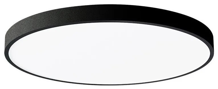 Plafonieră LED dimabilă Immax NEO 07250L SEMPLICI 60W/230V Wi-Fi Tuya negru + telecomandă