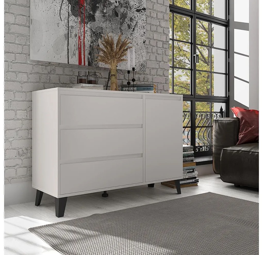 Comodă Brisas 1 (cashmir + negru) . 1116263