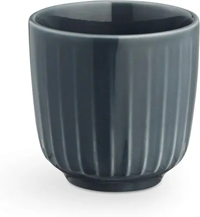 Ceașcă din porțelan pentru espresso Kähler Design Hammershoi, 1 dl, gri antracit