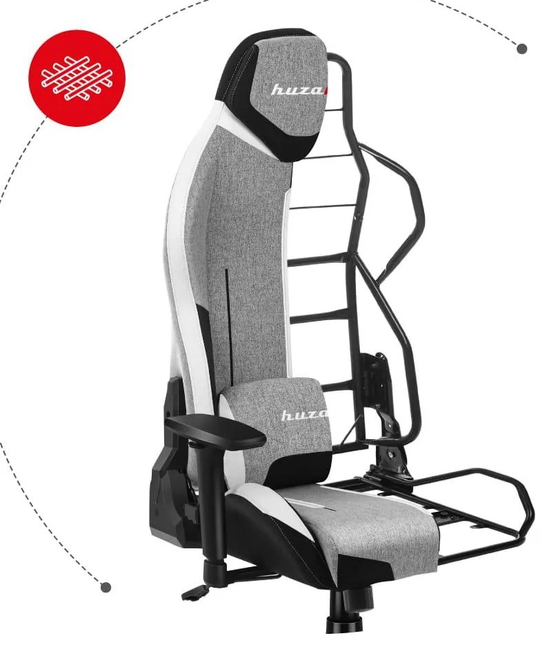 Fotoliu gaming Fusion 7.9 (negru + gri). 1087493