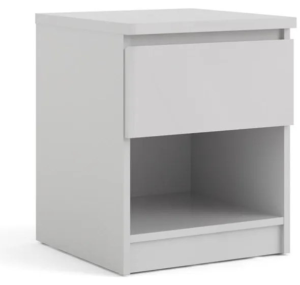 Noptieră albă Naia - Tvilum