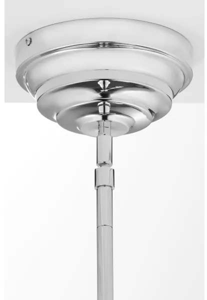 Jupiter 2072 - Lustră pe tijă PLATINO 3xE27/15W/230V verde/crom lucios