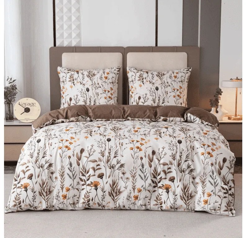 Lenjerie de pat din microfibra flanelata LUNELISE colorata Dimensiune lenjerie de pat: 2 buc 70 x 90 cm | 200 x 220 cm
