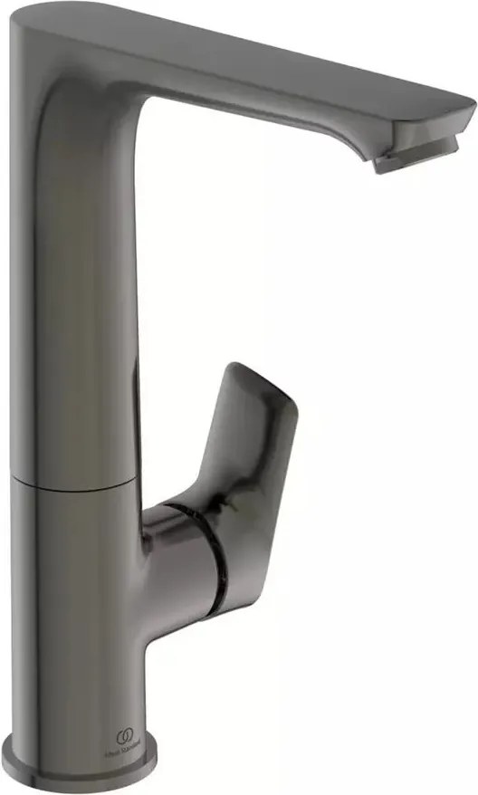 Baterie lavoar inalta Ideal Standard Connect Air gri Magnetic Grey cu pipa rotativa