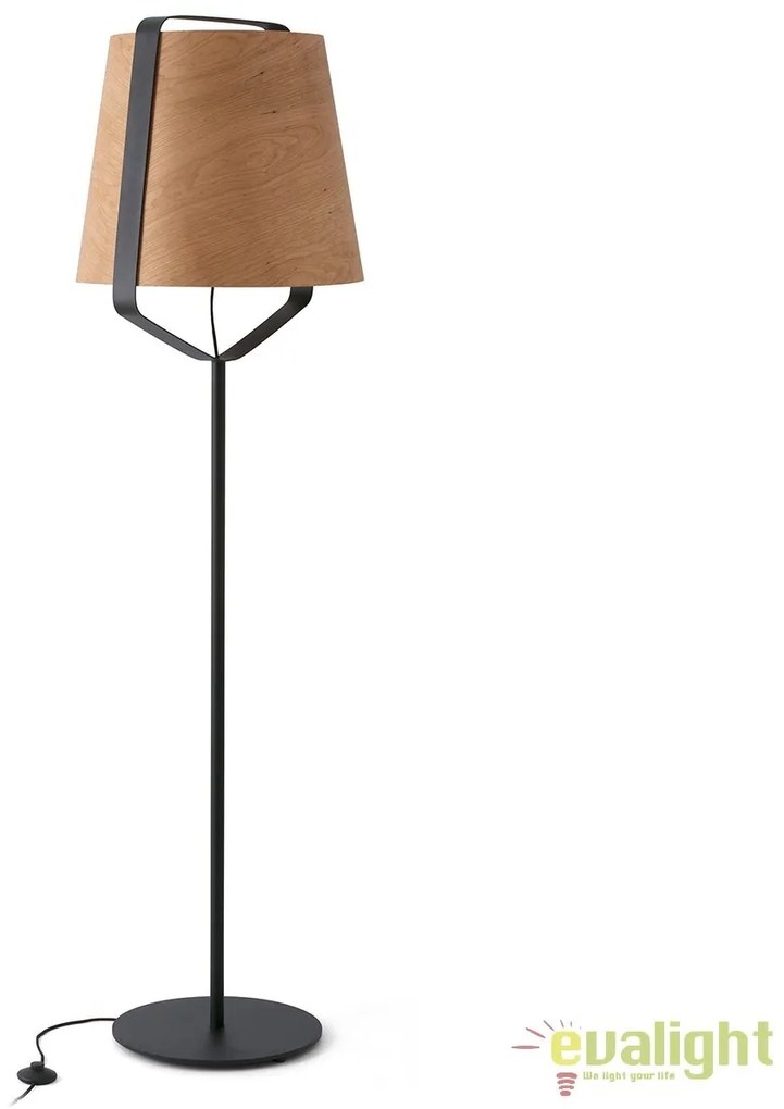 Lampadar lemn / Lampa podea design deosebit STOOD 29847