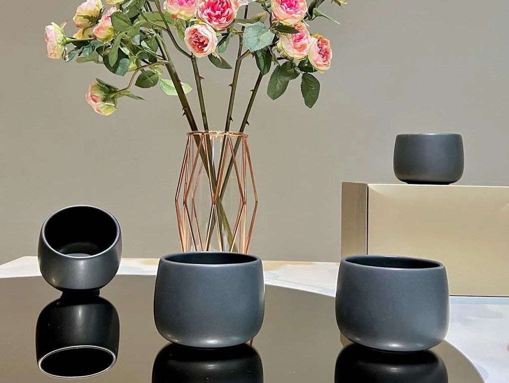 Pahar Cafea Vulcano Cappuccino Latte 330ml