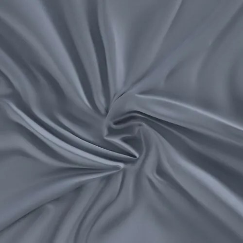 Kvalitex Satin foaie cu elastic gri închis, 120 x 200 cm