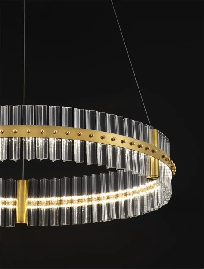 Lustra LED design modern decorativ OLIMPIA D-78cm