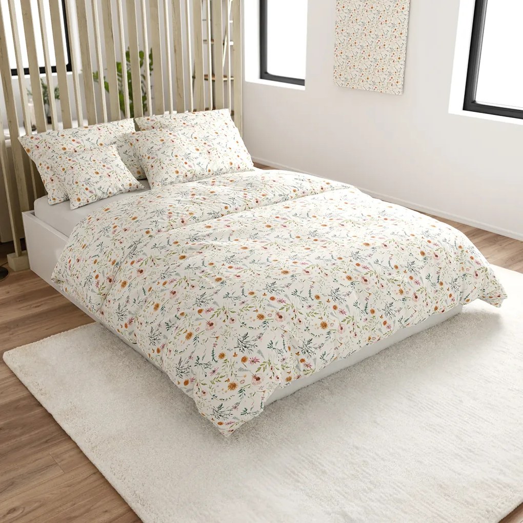 Lenjerie din microfibra HERBALIS crem Dimensiune lenjerie de pat: 70 x 90 cm | 140 x 220 cm