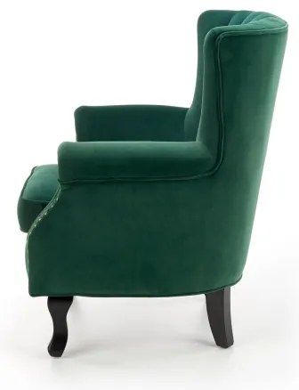 Fotoliu CLARUS verde închis