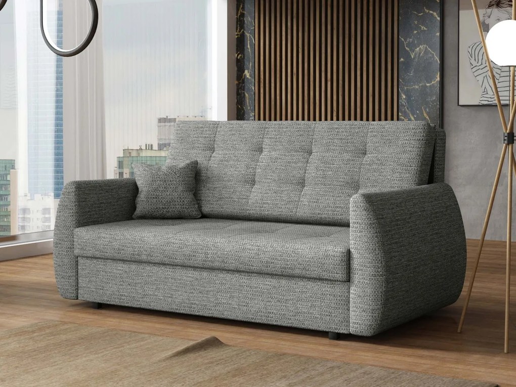 Canapea extensibilă Clovea Art III (Gri) (cu sp. depozitare). Promo -16%. 1105441
