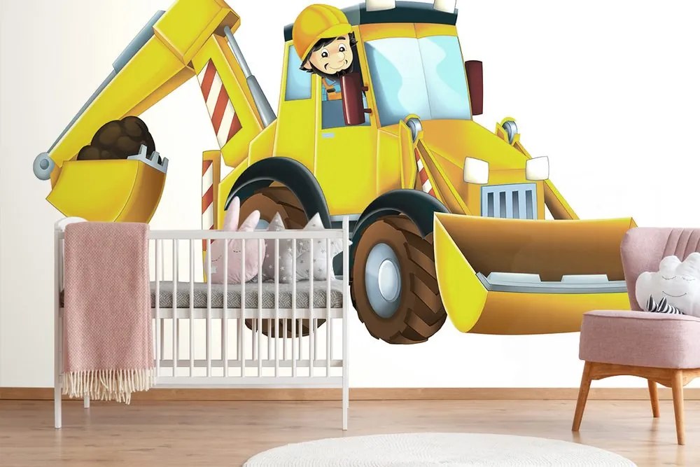 Tapet excavator pentru copii