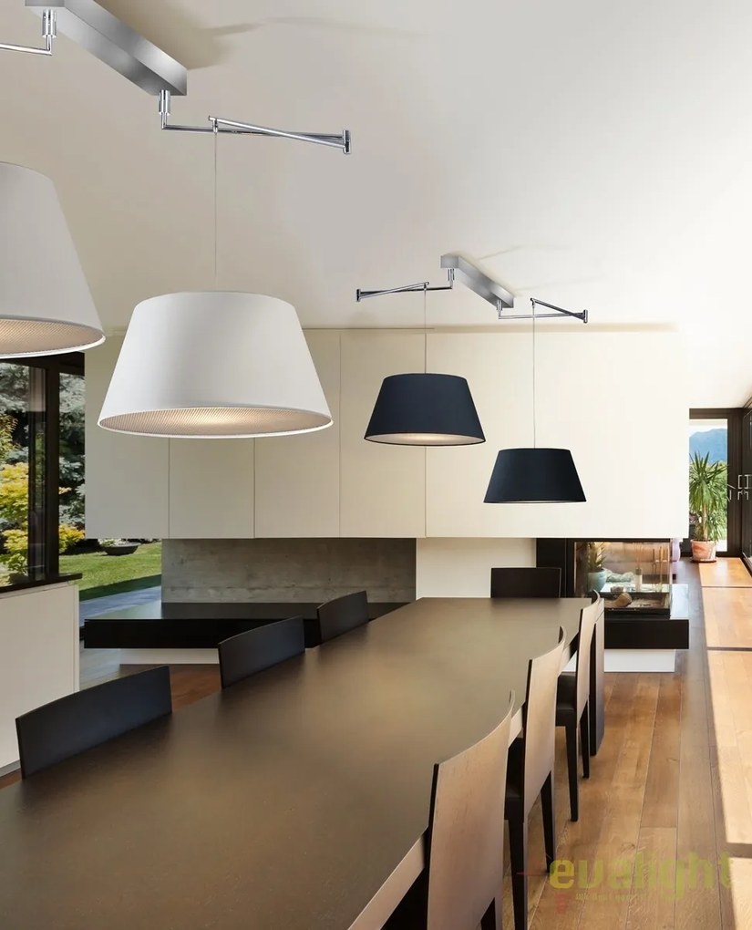 Lustra cu 2 pendule directionabile NATALIA 2S BK