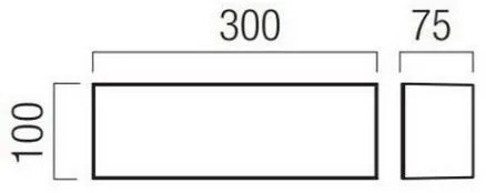 Aplică LED de exterior KODIAK LED/12W/230V IP65 albă/neagră Redo 90330