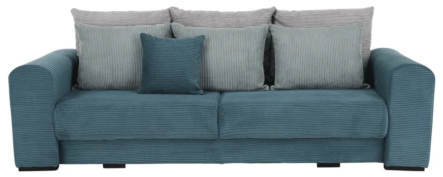 Canapea foarte spatioasa, albastru, mentol, gri deschis, GILEN BIG SOFA