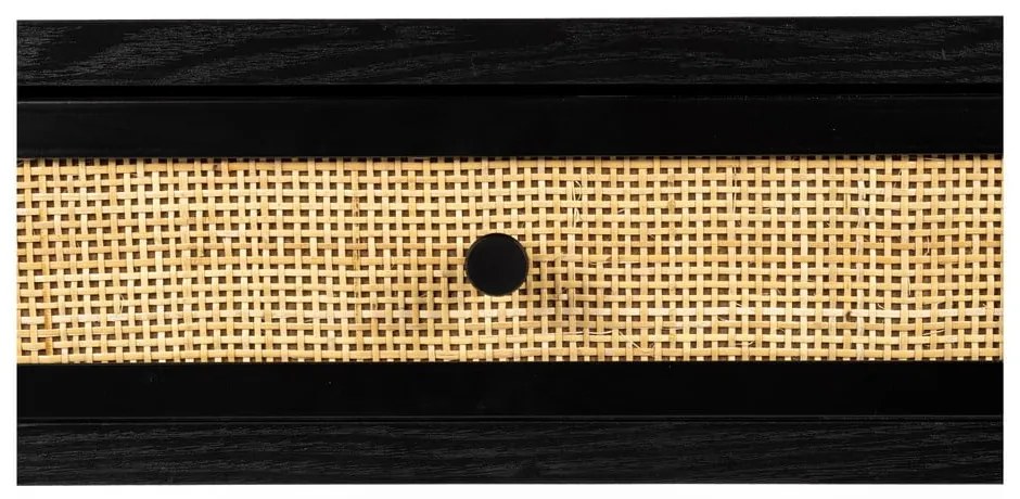 Masă consolă neagră 40x120 cm Guuji – White Label