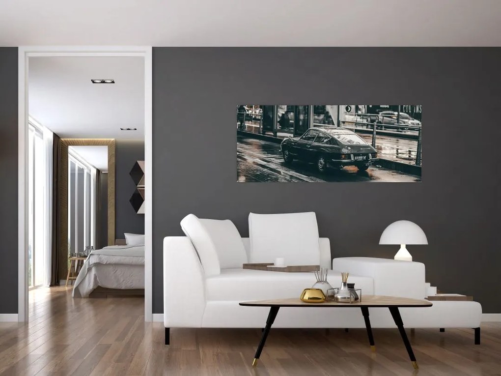 Tablou - Mașina în mișcare (120x50 cm)
