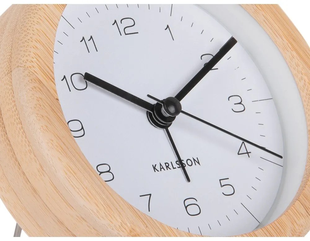 Ceas deșteptător ø 10 cm Neat – Karlsson
