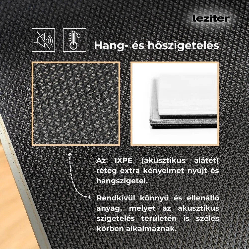 Pardoseală laminată din vinil SPC Leziter Kent Oak