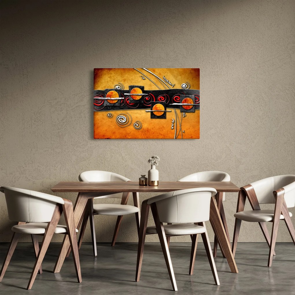 Tablou abstacției - Panete (90x60 cm)
