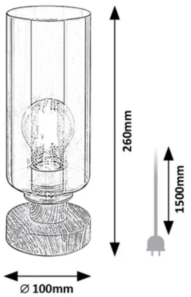 Lampa de masa stil modern Tanno