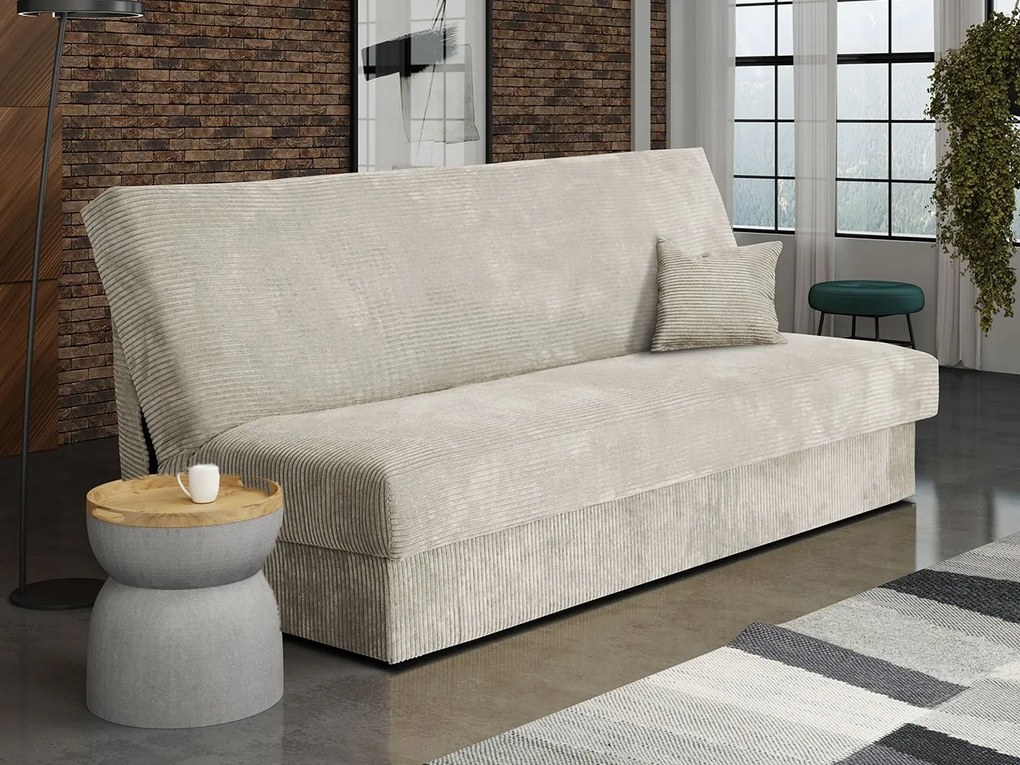 Canapea extensibilă Tedrona Mini (crem) (cu sp. depozitare). 1105633