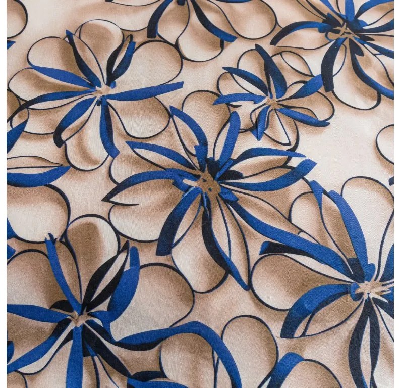 Lenjerie din microfibra FLORVINA bej Dimensiune lenjerie de pat: 2 buc 70 x 90 cm | 200 x 220 cm