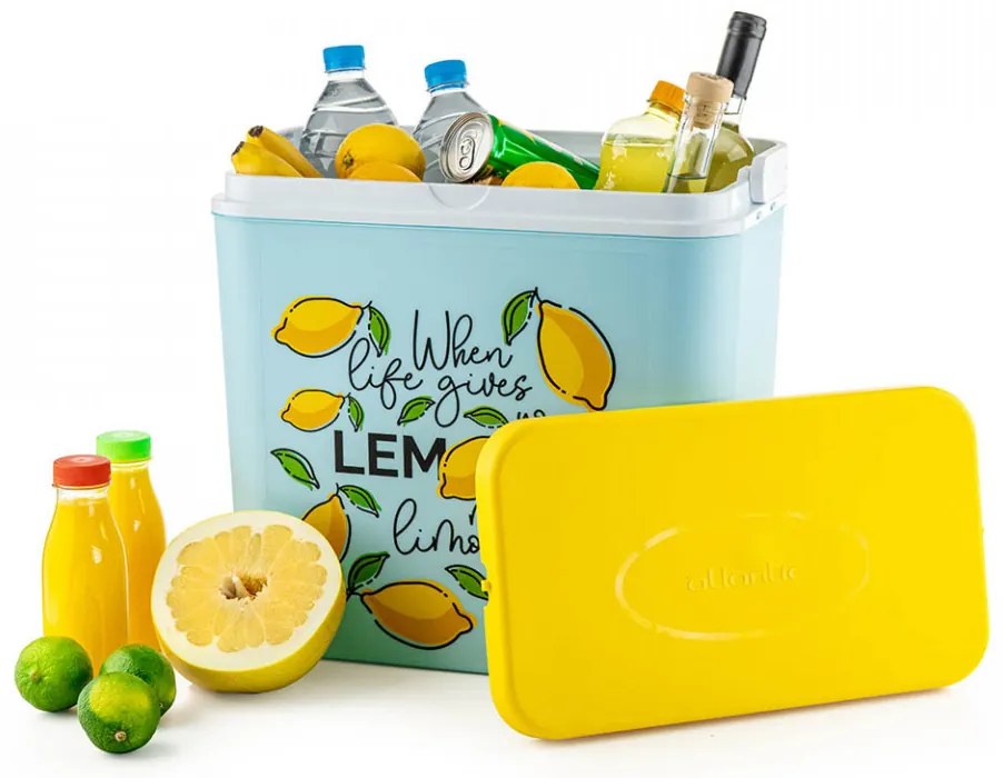 Cutie frigorifica Atlantic 30L, pasiva, Limonada 1006790