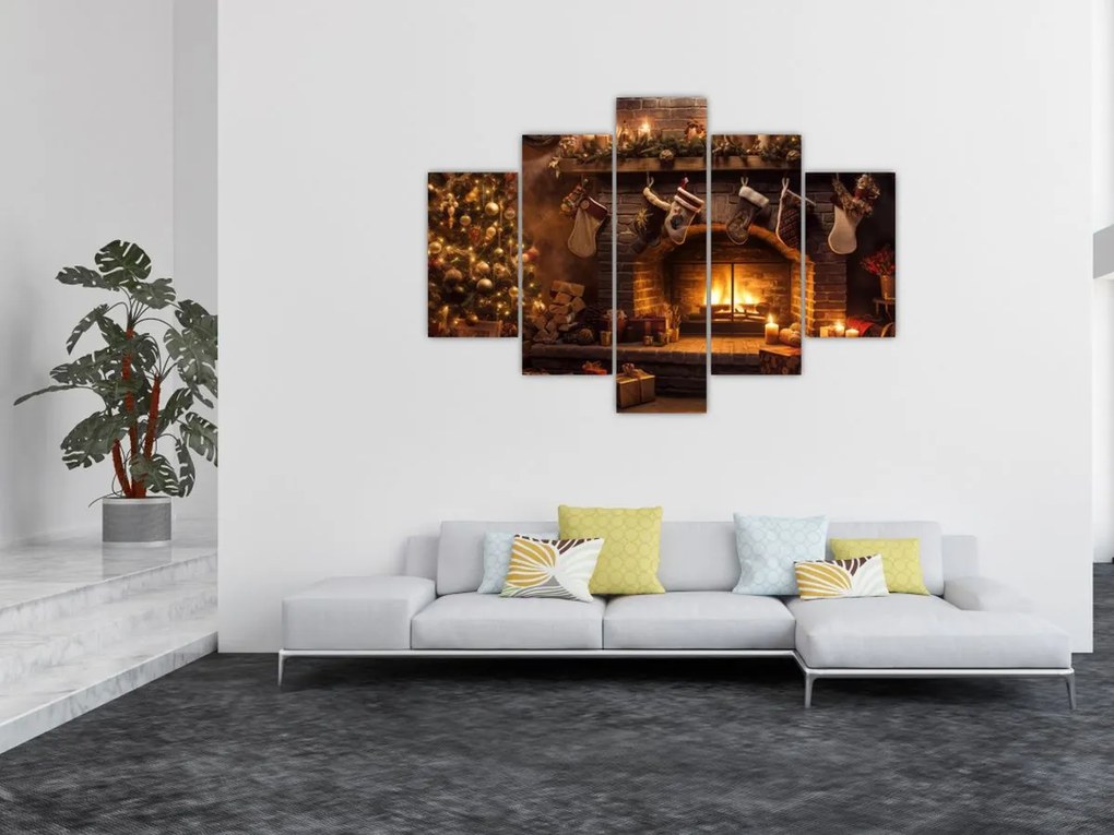 Tablou - Atmosfera de Crăciun (150x105 cm)