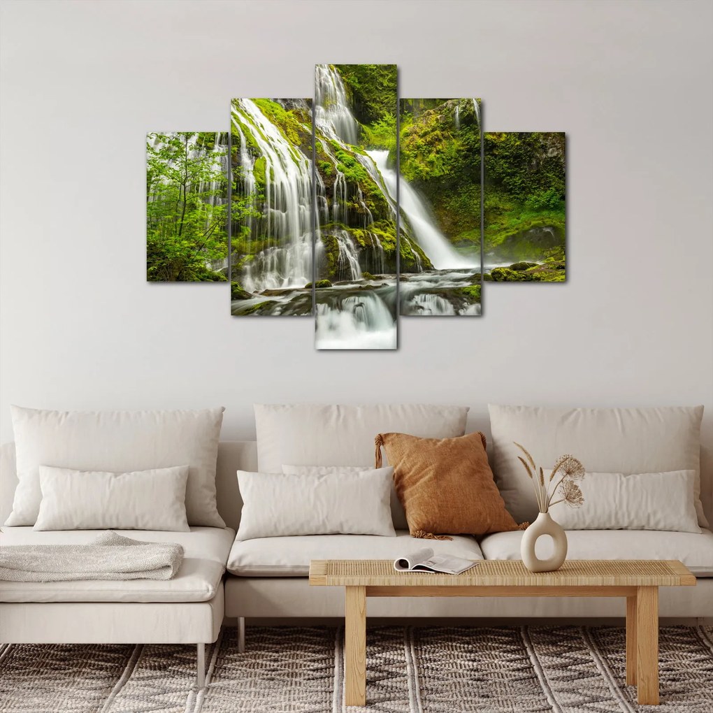 Tablou - Cascada, Wind River Valley (150x105 cm)