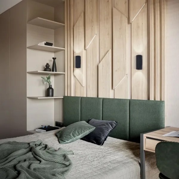 Aplică LED Brilliant MARTY 2xGU10/5W/230V negru