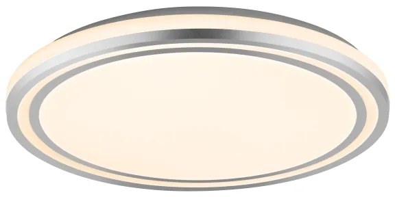 OSRAM - Plafonieră LED ORBIS HELMAN, 24W, 230V, Ø 39 cm, argintiu