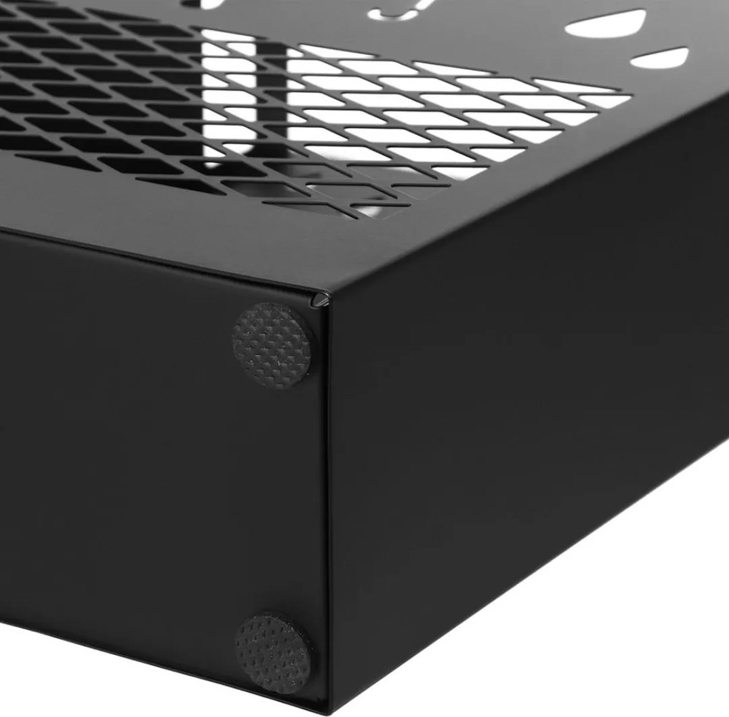 Suport metalic pentru umbrele RAIN, 28x12x41cm, negru SongmicsHome