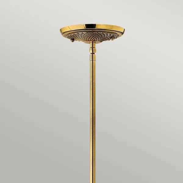 Lustră pe tijă Hinkley HK-PLANTATION-MP-BB PLANTATION 1xE27/60W/230V auriu