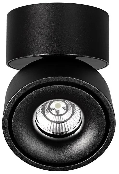 Spot LED directionabil, aplicat tavan/ perete UNIVERSAL negru NVL-72004