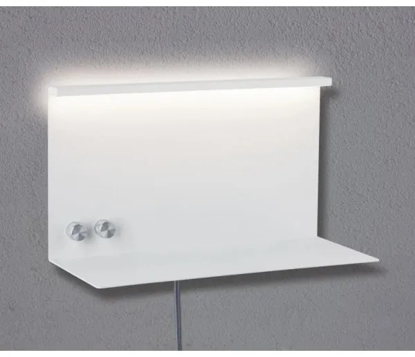 Corp de iluminat dimabil cu raft și USB LED/4,5W + LED/1,6W 230V Paulmann 78919