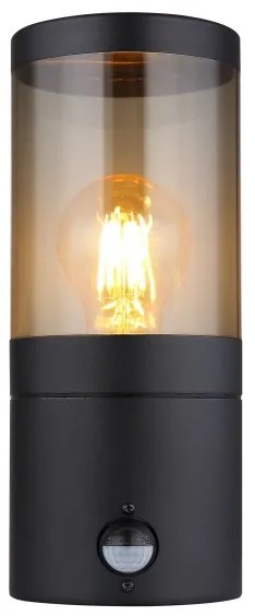 Aplică de exterior cu senzor XELOO 1xE27/60W/230V IP44 Globo 32014BSS