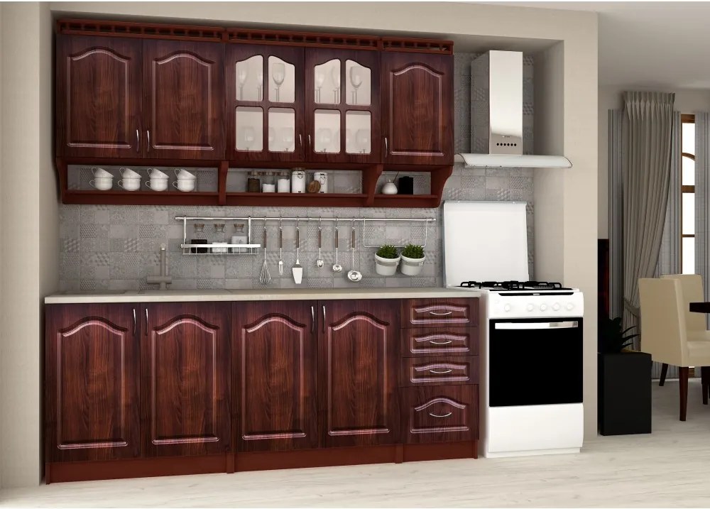 KORONA 2.0 MDF, 200x60x200cm, Visina