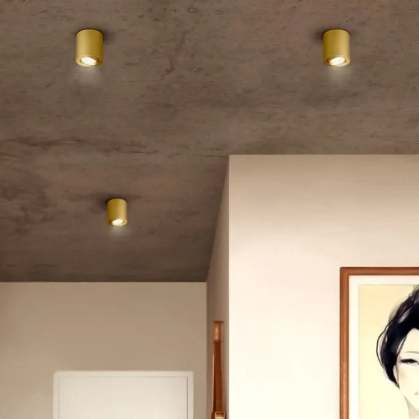 Brilagi - Spot LED RGBW MIA, reglabil, 1xGU10/30W/230V, 84x80 mm, auriu