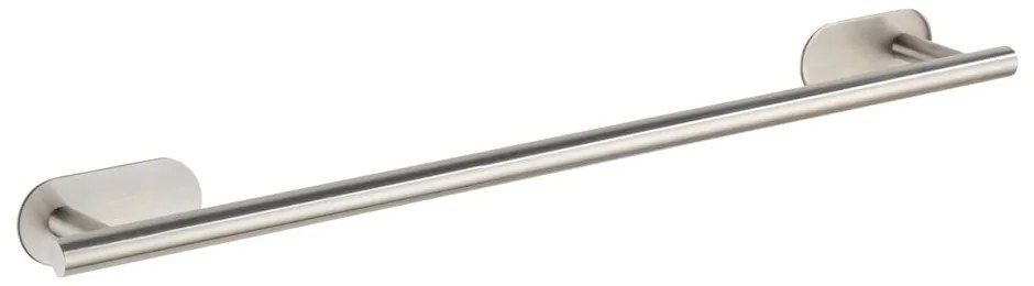 Suport pentru prosoape argintiu mat autoadeziv din oțel inoxidabil Orea Uno – Wenko