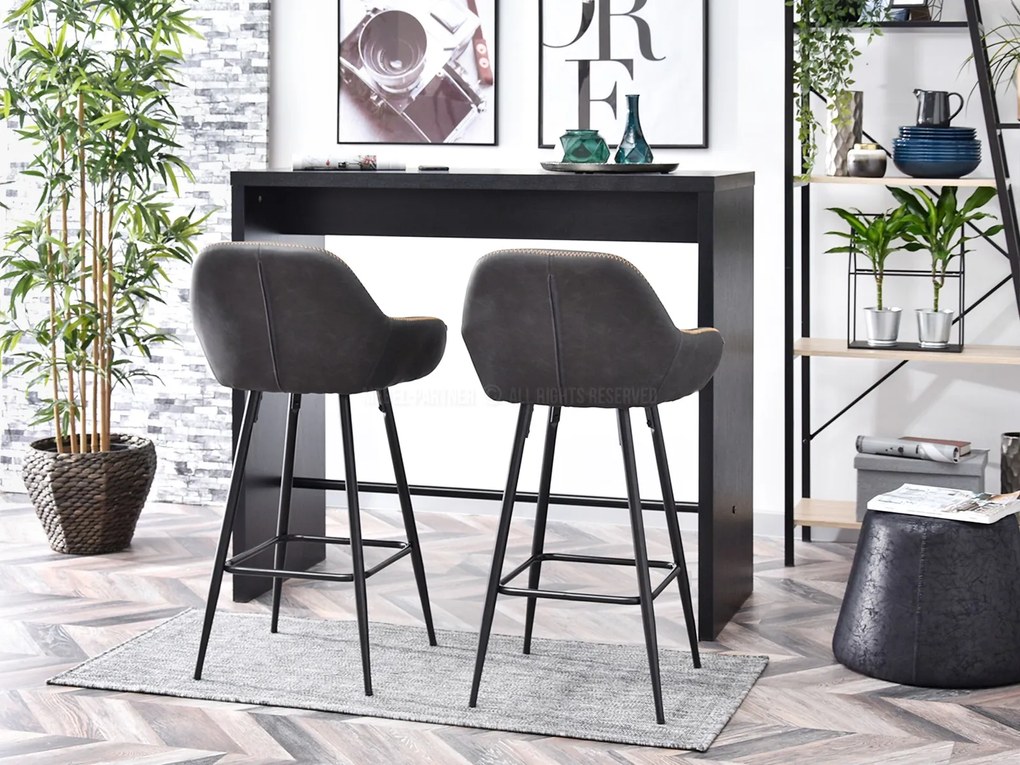 Scaun Helena (grafit + negru). 1110697