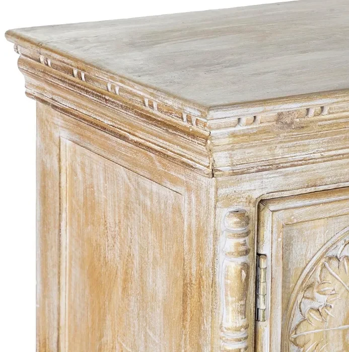 Consola Antique din lemn de mango antichizat auriu 170x40x100 cm