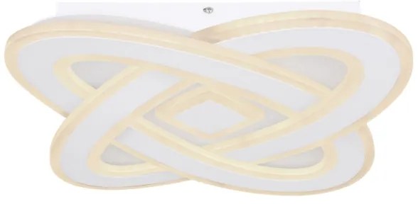 Plafonieră LED dimabilă Globo 48287-36 LARIO LED/36W/230V d. 50 cm + telecomandă