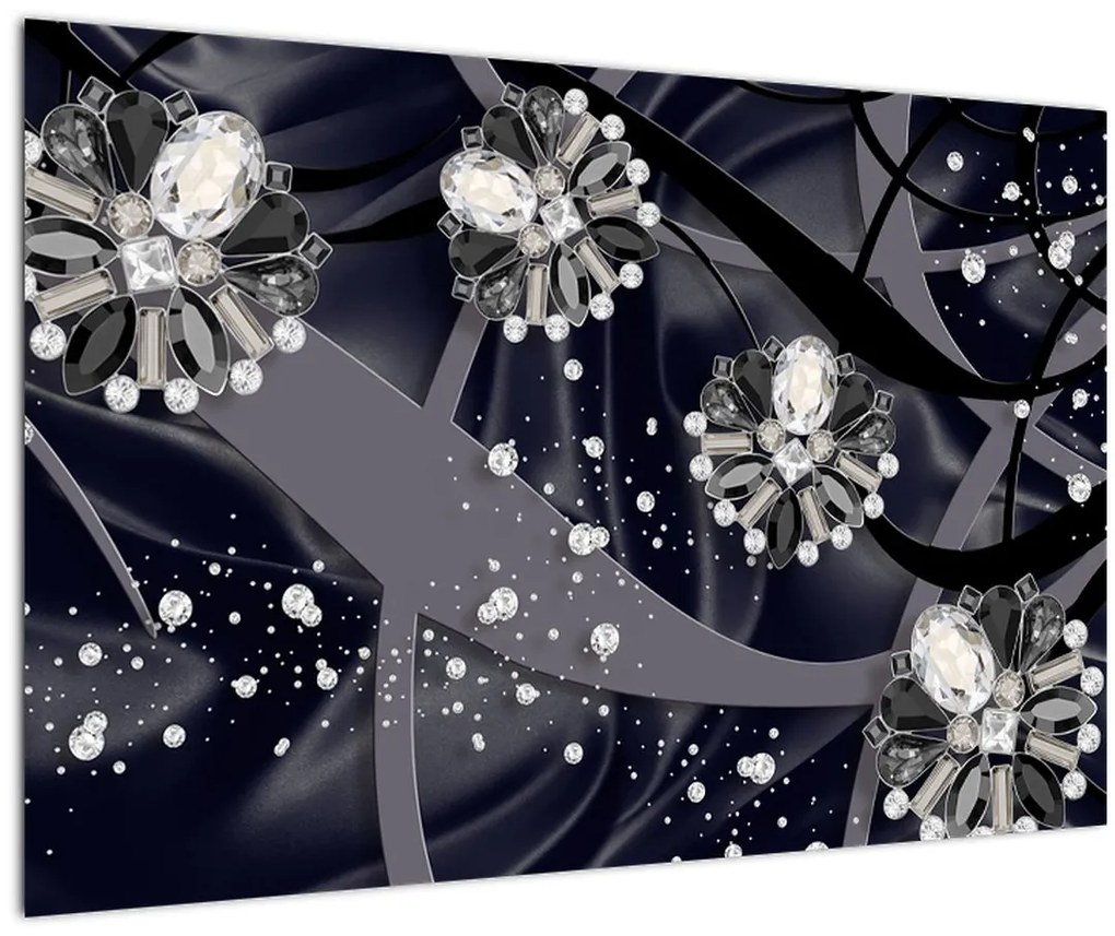 Tablou - Diamante în spațiu (90x60 cm)